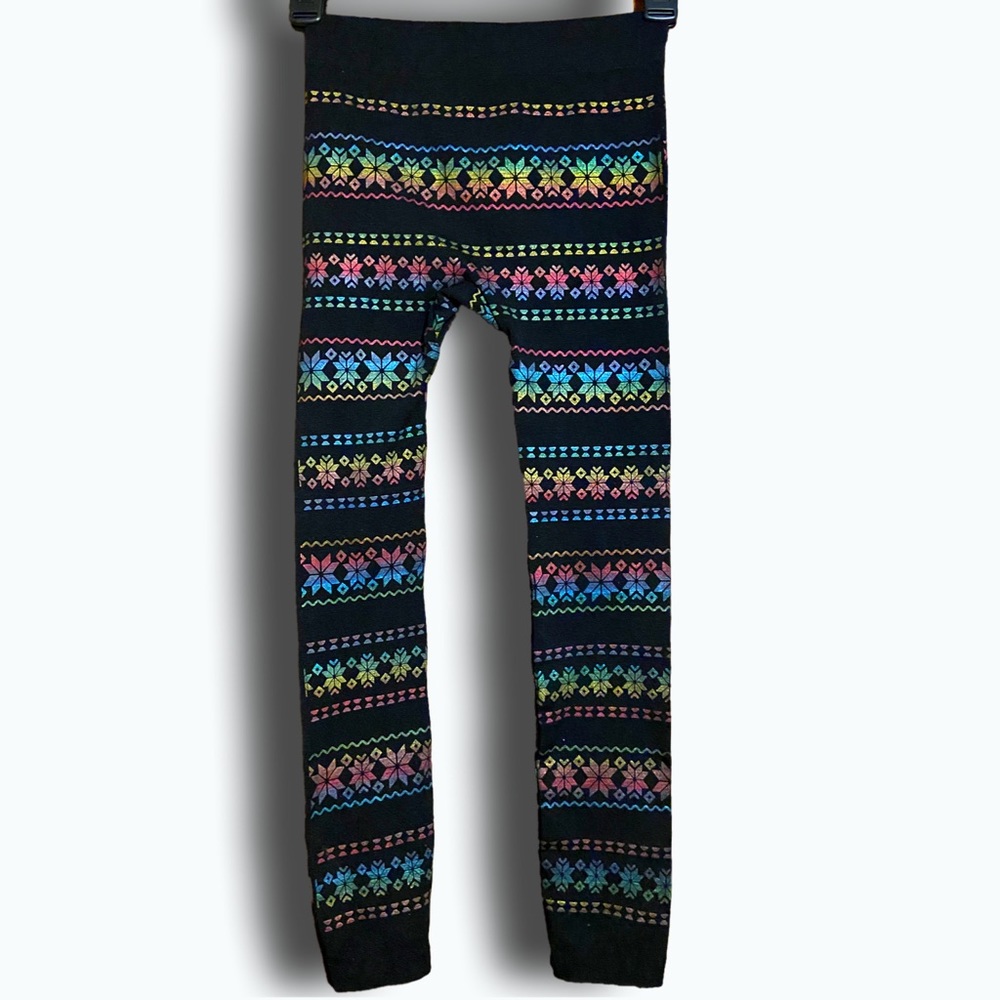 SO girl’s rainbow leggings Size 7/8